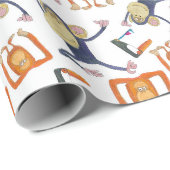 Affentanz Cadeaupapier (Rol Hoek)