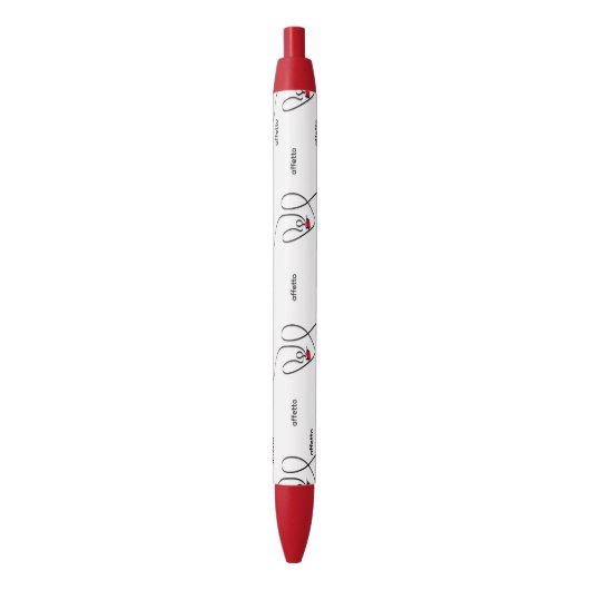 Affetto (Affection) Rode Lippenstift Pen (Voorkant Verticaal)