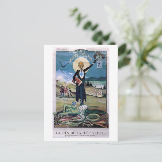 Affiche Absinthe Briefkaart (Staand voorkant)