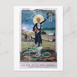 Affiche Absinthe Briefkaart