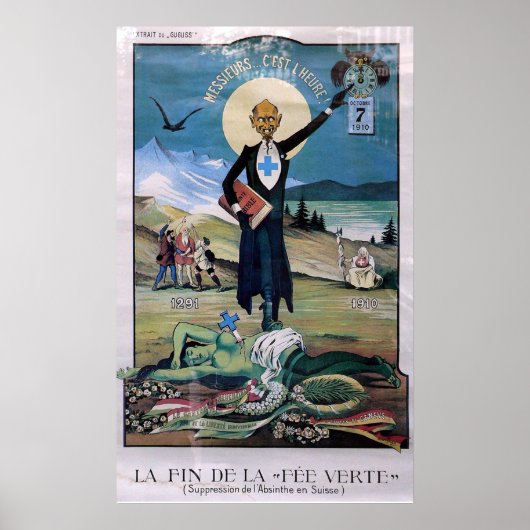 Affiche Absinthe Poster (Voorkant)