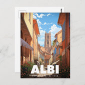 Affiche Albi - Frankrijk - Departement Tarn - 81 - Briefkaart (Voorkant / Achterkant)