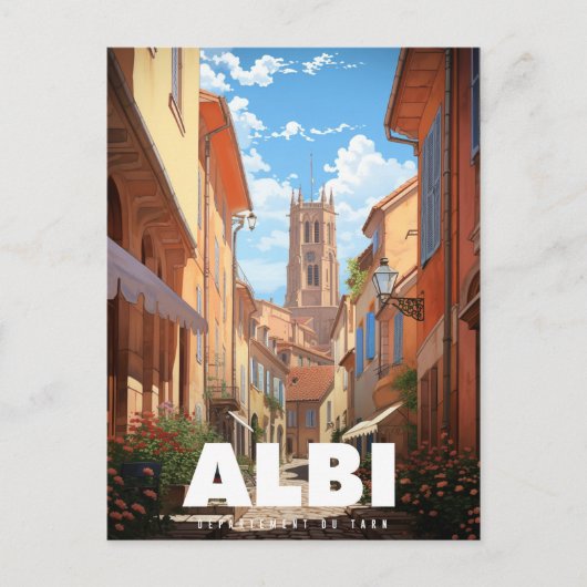 Affiche Albi - Frankrijk - Departement Tarn - 81 - Briefkaart (Voorkant)