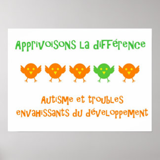 Affiche - Apprivoisons la différence Poster