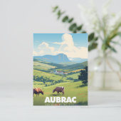 Affiche Aubrac - Auvergne-Rhône-Alpes - Frankrijk Briefkaart (Staand voorkant)