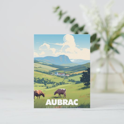Affiche Aubrac - Auvergne-Rhône-Alpes - Frankrijk Briefkaart (Staand voorkant)