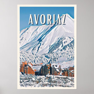 Affiche Avoriaz Poster