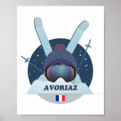 Affiche Avoriaz Poster (Voorkant)