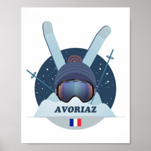 Affiche Avoriaz Poster
