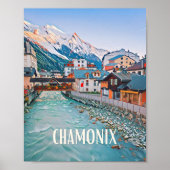 Affiche Chamonix Poster (Voorkant)