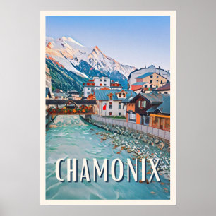 Affiche Chamonix Poster