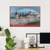 Affiche CHÂTEAU-GAILLARD - Côté plateau calcaire Poster (Thuiskantoor)