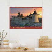 Affiche CHÂTEAU-GAILLARD - Côté Seine, au lever du Poster (Keuken)