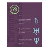 Affiche Chronos, Éon & Kairos Foto Afdruk (Voorkant)