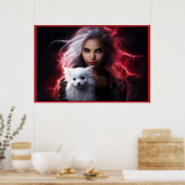 Affiche Enchanting Grace Poster (Keuken)