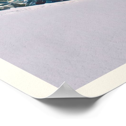 Affiche Flaine Poster (Hoek)