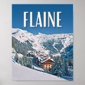Affiche Flaine Poster (Voorkant)