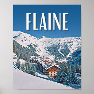 Affiche Flaine Poster