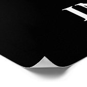 Affiche Jonggezellenfeest aan de gang Poster (Hoek)