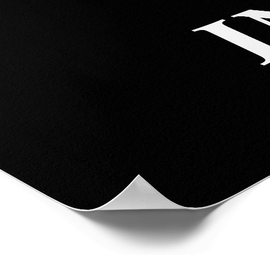 Affiche Jonggezellenfeest aan de gang Poster (Hoek)