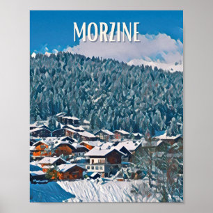 Affiche Morzine Poster