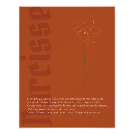 Affiche Narcisse Foto Afdruk