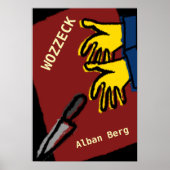 Affiche Opéra Wozzeck, Alban Berg Poster (Voorkant)
