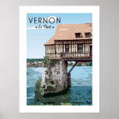 Affiche /Poster - Le pont de Vernon Poster (Voorkant)