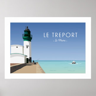 Affiche /Poster - Le Treport Poster