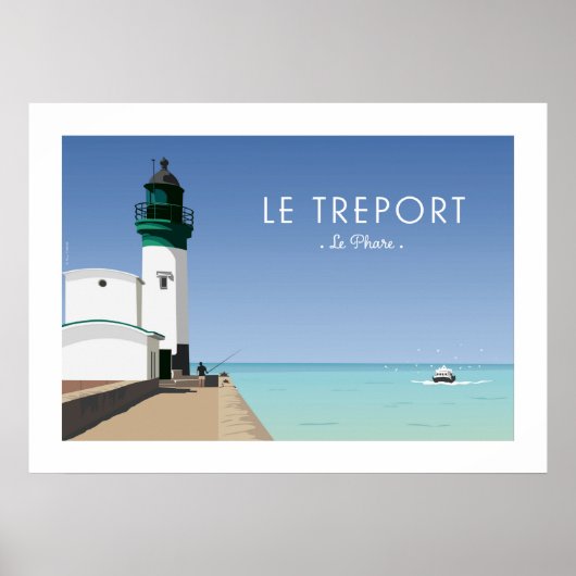 Affiche /Poster - Le Treport Poster (Voorkant)