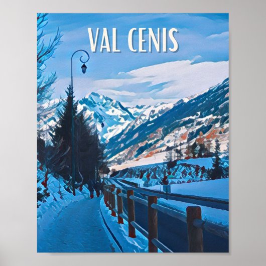 Affiche Val-Cenis Poster (Voorkant)