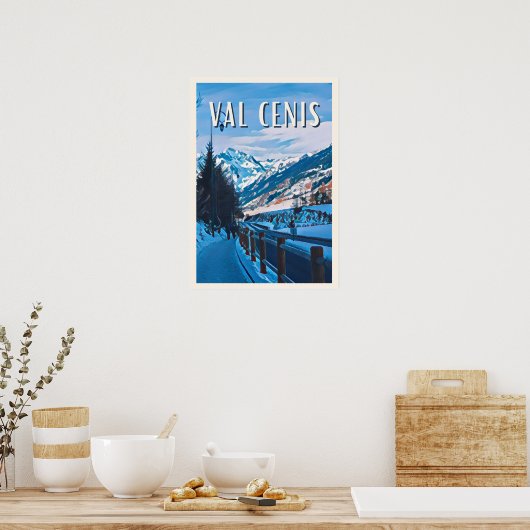 Affiche Val-Cenis Poster (Keuken)