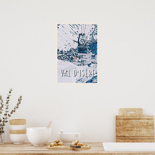 Affiche Val d'Isère Poster (Keuken)