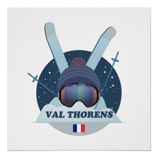 Affiche Val Thorens Perfect Poster (Voorkant)