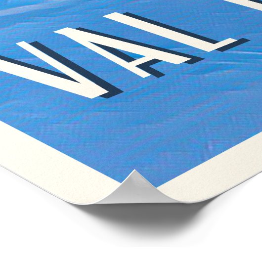 Affiche Val Thorens Poster (Hoek)