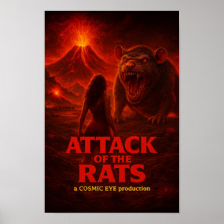 Affiche van Aanval van de Ratten Poster