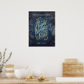 Affiche voor 'A Night Under the Stars'-evenement Poster (Keuken)
