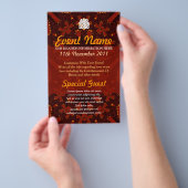 Affiche voor Tribal Earth-evenement Flyer (Hand)