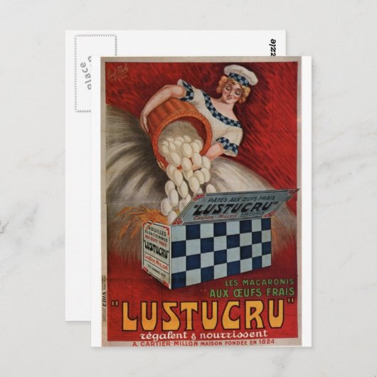 Affiches anciennes briefkaart (Voorkant / Achterkant)