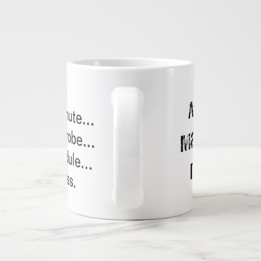 Affiliate Marketing Rocks! Grote Koffiekop (Achterkant)