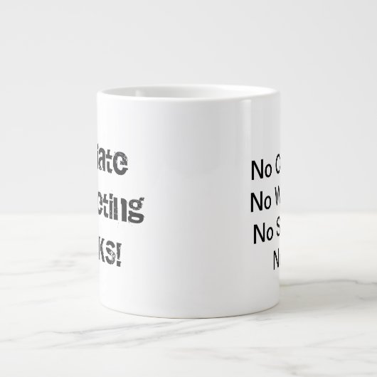 Affiliate Marketing Rocks! Grote Koffiekop (Voorkant)