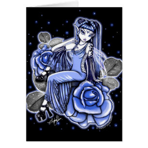 Affinity Blue Roos Fairy Card