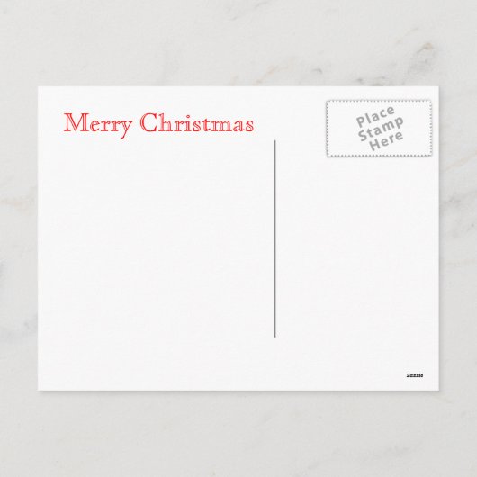 Affinity for Elf culture Postcard Feestdagenkaart (Achterkant)