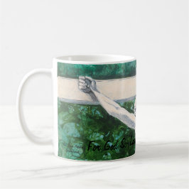 Affirm/Schrift John3:16 Originele Kunst Handgeschi Koffiemok