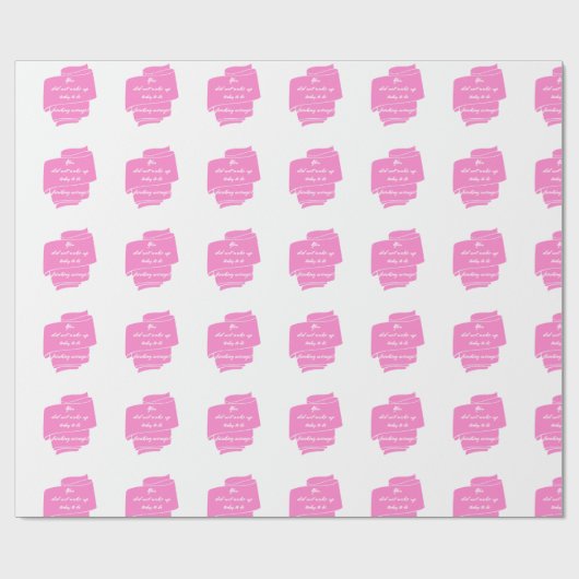affirmatie giftwrap cadeaupapier (Vlak)