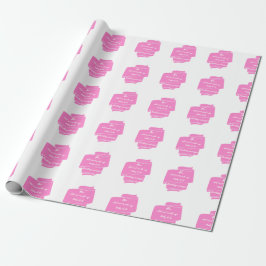 affirmatie giftwrap cadeaupapier