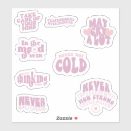 affirmatie Inspirerend Motivatie Quote Sticker