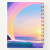 Affirmatie Levendig Magisch Quote Notitieboek (Achterkant)