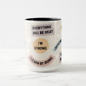 Affirmatie Mok met positieve quotes (Midden)