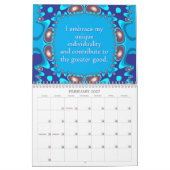 Affirmaties Artistry 12-maands kalender (Feb 2027)